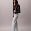 Jeans droit taille haute Jeans droit taille haute