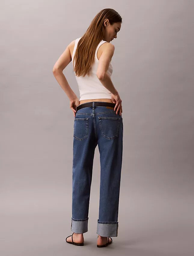 Jeans droit taille haute Jeans droit taille haute