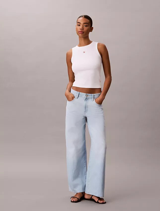 Jeans à jambes larges Jeans à jambes larges