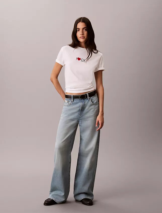 Jeans à jambes larges Jeans à jambes larges