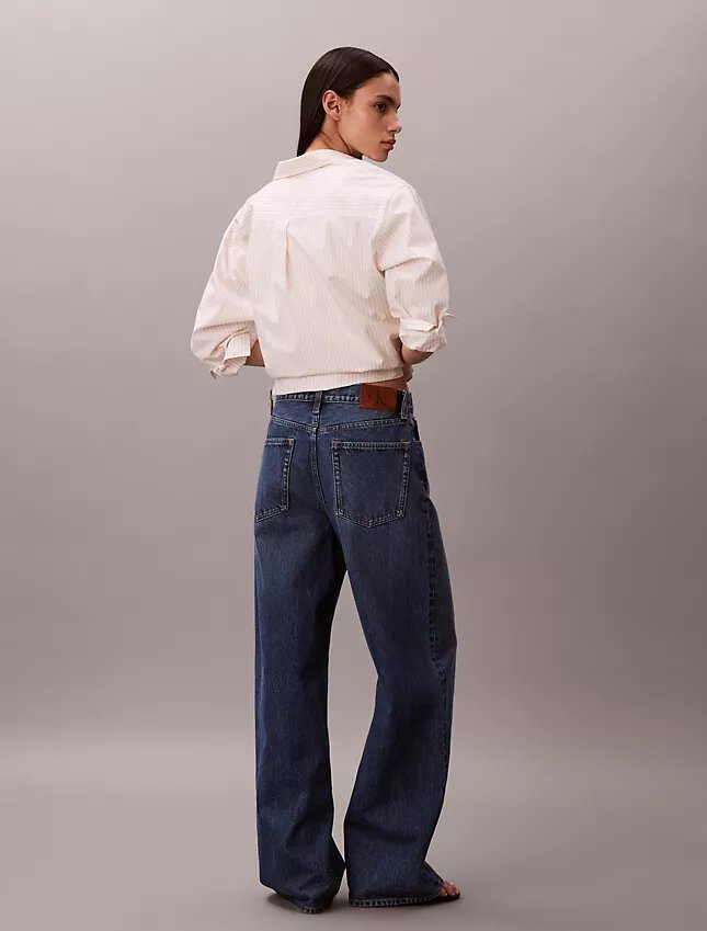 Jeans à jambes larges Jeans à jambes larges