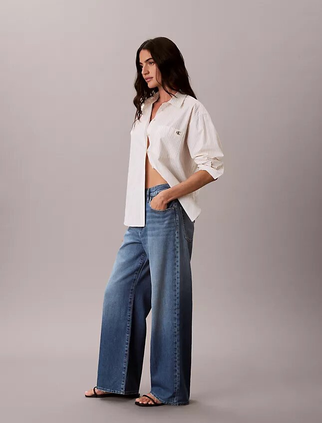 Jeans à jambes larges Jeans à jambes larges