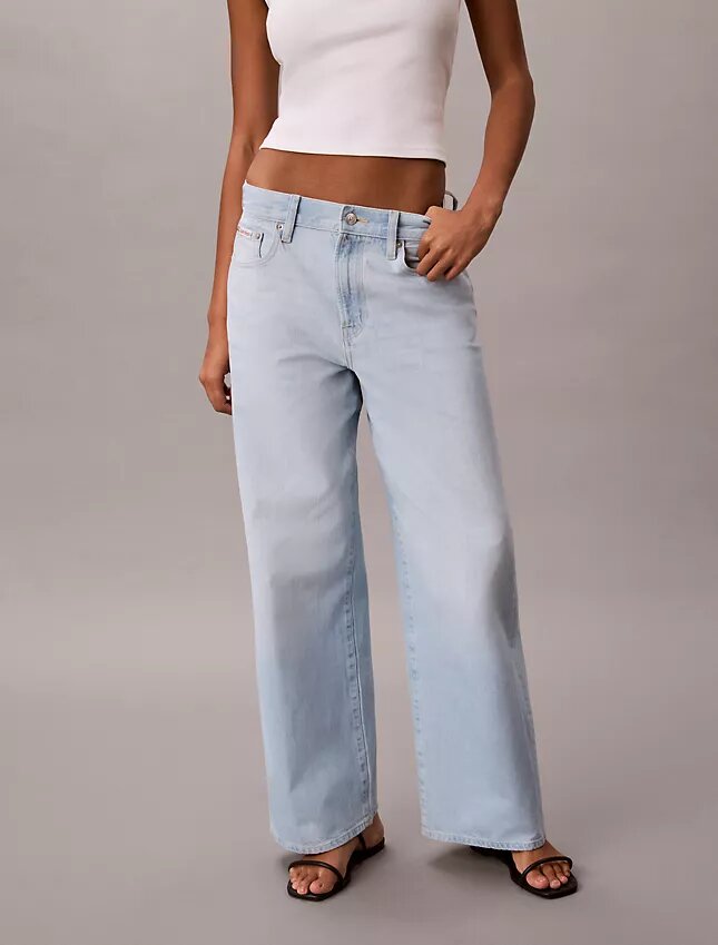 Jeans à jambes larges Jeans à jambes larges