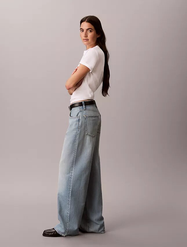 Jeans à jambes larges Jeans à jambes larges