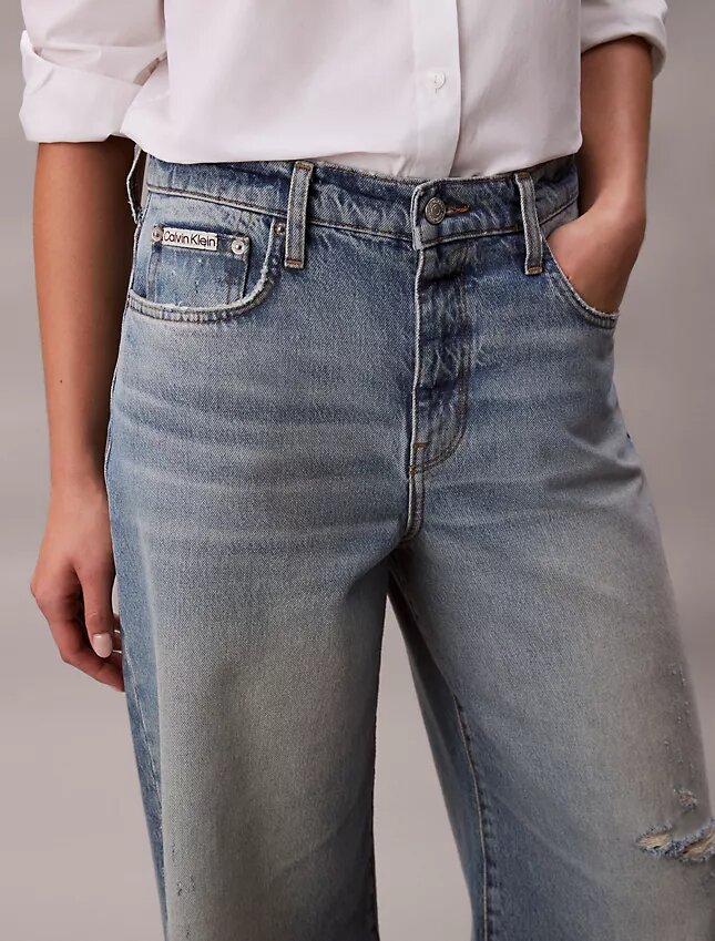 Jeans à jambes larges Jeans à jambes larges