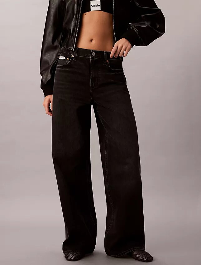 Jeans à jambes larges Jeans à jambes larges