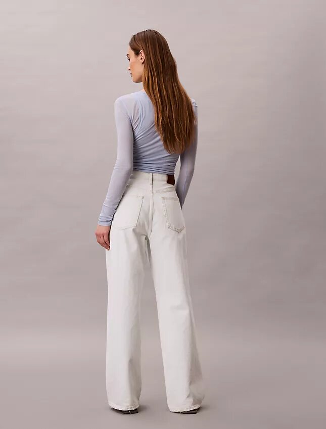 Jeans à jambes larges Jeans à jambes larges