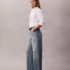 Jeans à jambes larges Jeans à jambes larges