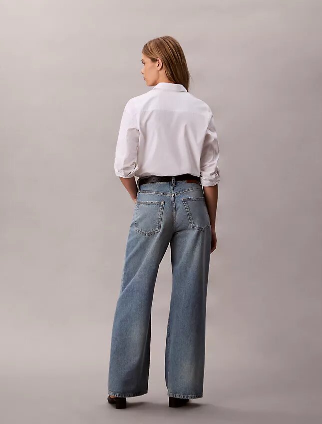 Jeans à jambes larges Jeans à jambes larges