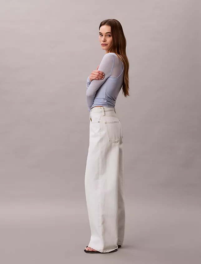 Jeans à jambes larges Jeans à jambes larges