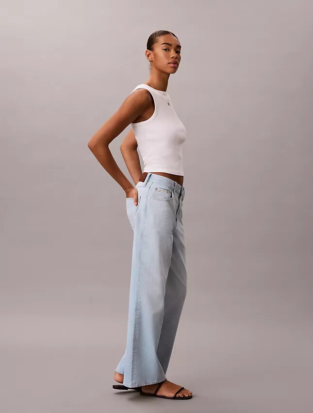Jeans à jambes larges Jeans à jambes larges