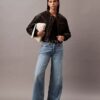 Jeans à jambes larges en mélange de lyocell Jeans à jambes larges en mélange de lyocell