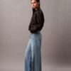 Jeans à jambes larges en mélange de lyocell Jeans à jambes larges en mélange de lyocell