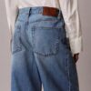 Jeans à jambes larges en mélange de lyocell Jeans à jambes larges en mélange de lyocell