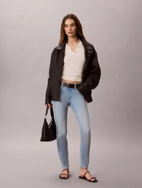 Jeans skinny taille moyenne Jeans skinny taille moyenne