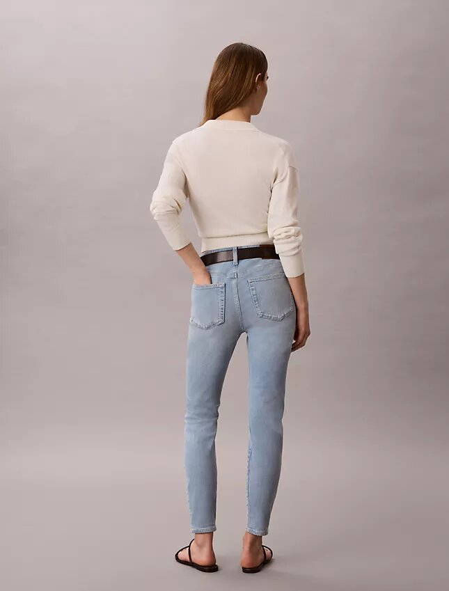 Jeans skinny taille moyenne Jeans skinny taille moyenne