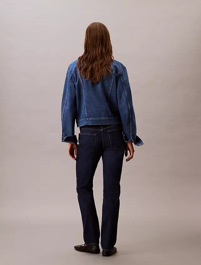Jeans slim à taille moyenne Jeans slim à taille moyenne