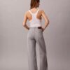 Jeans à taille très haute et jambes larges