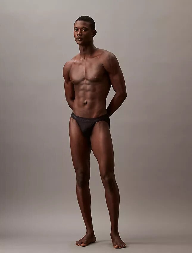 Jockstrap en microfibre et dentelle Jockstrap en microfibre et dentelle