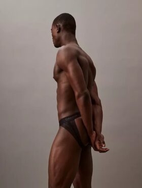 Jockstrap en microfibre et dentelle
