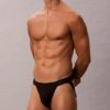 Jockstrap en microfibre et dentelle Jockstrap en microfibre et dentelle