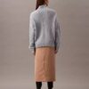 Jupe crayon midi en crêpe Jupe crayon midi en crêpe