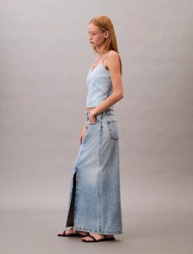 Jupe longue en Denim Jupe longue en Denim