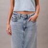 Jupe longue en Denim