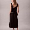 Jupe midi en nylon à enfiler Jupe midi en nylon à enfiler