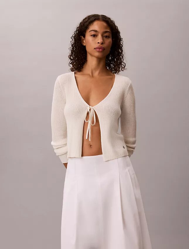 Jupe midi en popeline de coton Jupe midi en popeline de coton