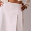 Jupe midi en popeline de coton Jupe midi en popeline de coton