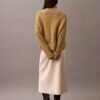 Jupe midi en satin extensible Jupe midi en satin extensible