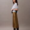 Jupe midi en satin extensible Jupe midi en satin extensible
