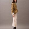 Jupe midi en satin extensible Jupe midi en satin extensible