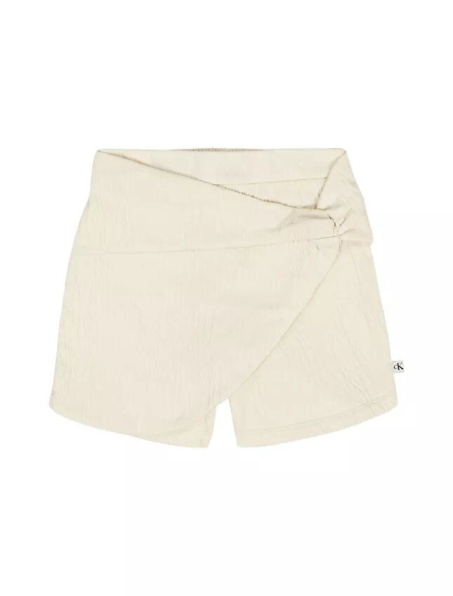 Jupe-short texturée à nouer pour filles Jupe-short texturée à nouer pour filles