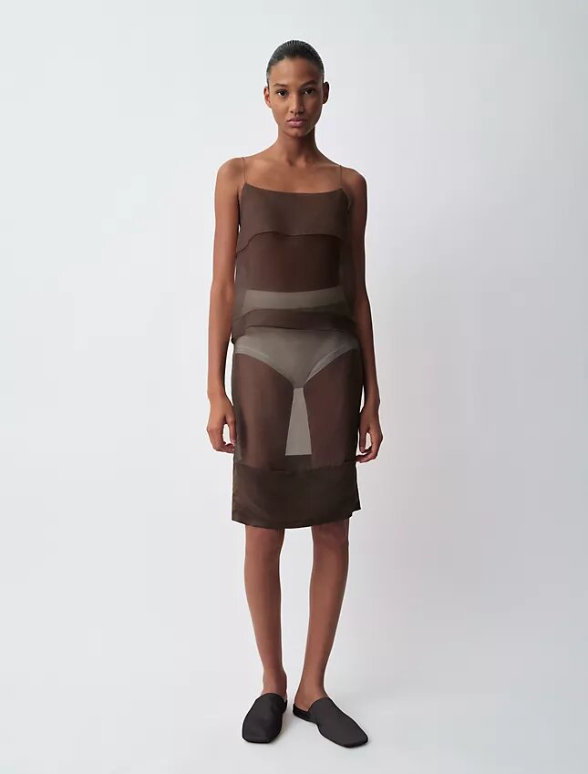 Jupe transparente Mabel Jupe transparente Mabel