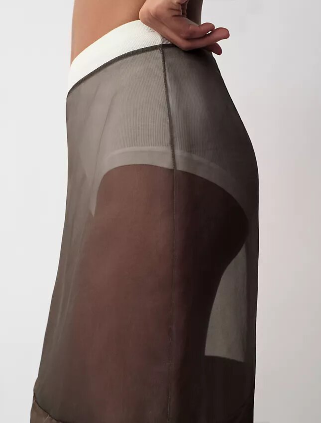 Jupe transparente Mabel Jupe transparente Mabel