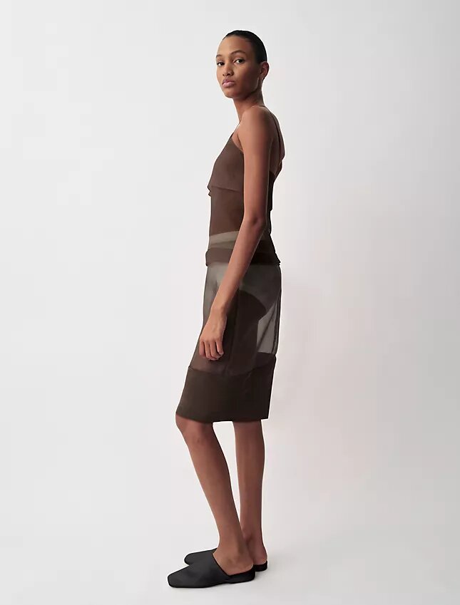Jupe transparente Mabel Jupe transparente Mabel