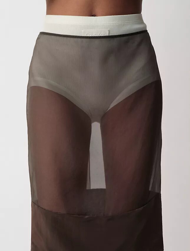 Jupe transparente Mabel Jupe transparente Mabel