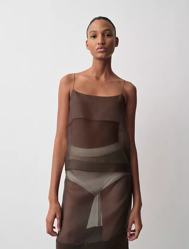 Jupe transparente Mabel Jupe transparente Mabel