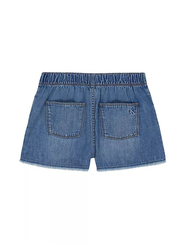 Jupes-shorts en Denim à cordon pour filles Jupes-shorts en Denim à cordon pour filles