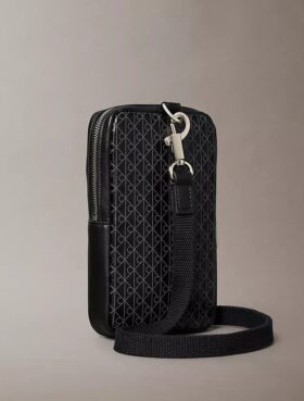 Lanière de téléphone avec logo emblématique sur toute la surface