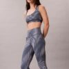 Legging 7/8 taille haute à imprimé sportif moderne Legging 7/8 taille haute à imprimé sportif moderne