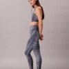 Legging 7/8 taille haute à imprimé sportif moderne Legging 7/8 taille haute à imprimé sportif moderne