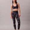 Leggings 7/8 Soft Sport à imprimé abstrait Leggings 7/8 Soft Sport à imprimé abstrait