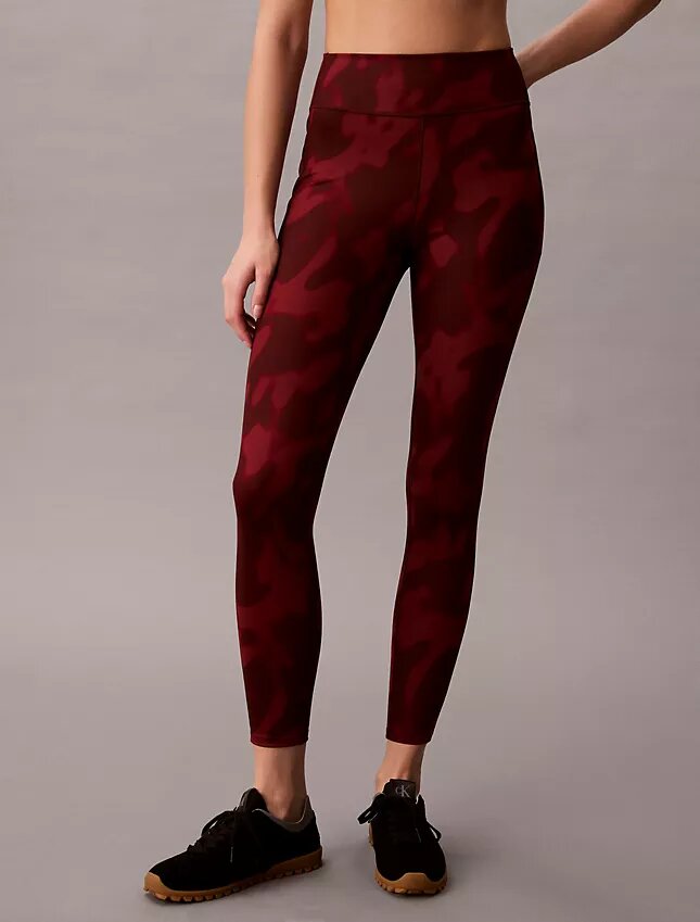 Leggings 7/8 Soft Sport à imprimé abstrait Leggings 7/8 Soft Sport à imprimé abstrait