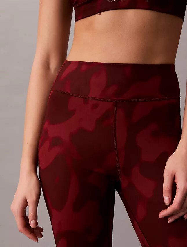 Leggings 7/8 Soft Sport à imprimé abstrait Leggings 7/8 Soft Sport à imprimé abstrait
