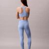 Leggings 7/8 à taille haute et logo, style sportif moderne Leggings 7/8 à taille haute et logo, style sportif moderne