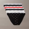 Logo Icon, lot de 5 Bikini taille basse