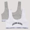 Lot de 2 Bralettes avec motif graphique « Arch Logo » Lot de 2 Bralettes avec motif graphique « Arch Logo »